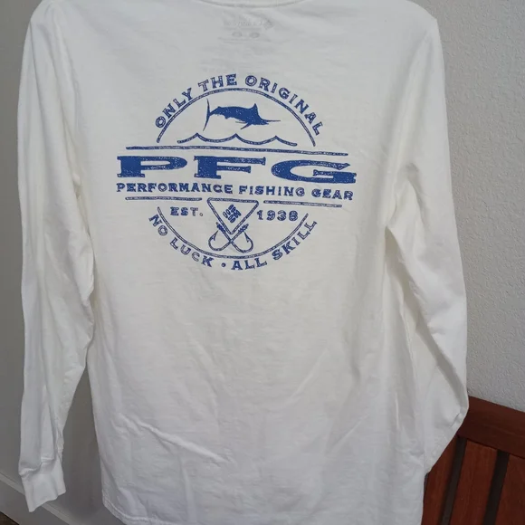 Mens Columbia L/S active tee Sz M - Picture 2 of 3